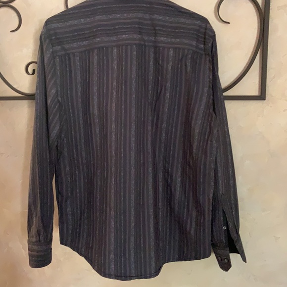 Long sleeve black pattern J Campbell shirt - Picture 5 of 5